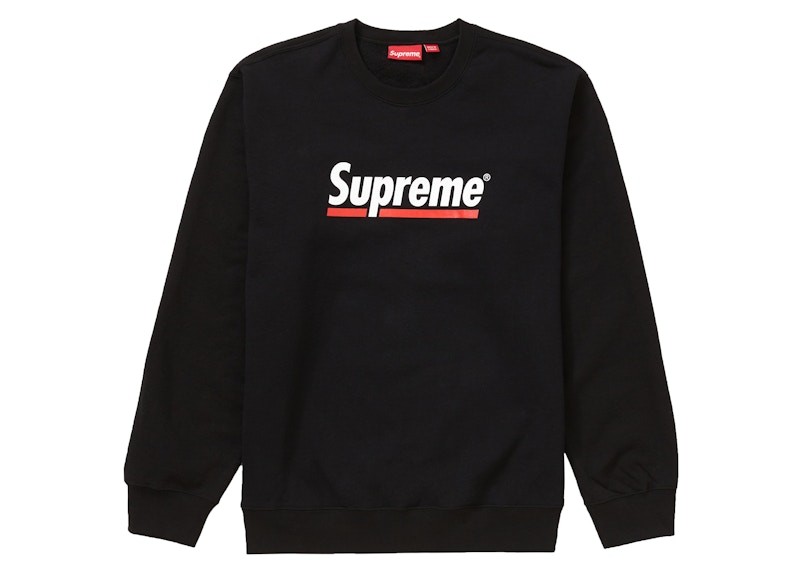 Sサイズ】Supreme Underline Crewneck Black 黒 | yoshi-sushi.ca