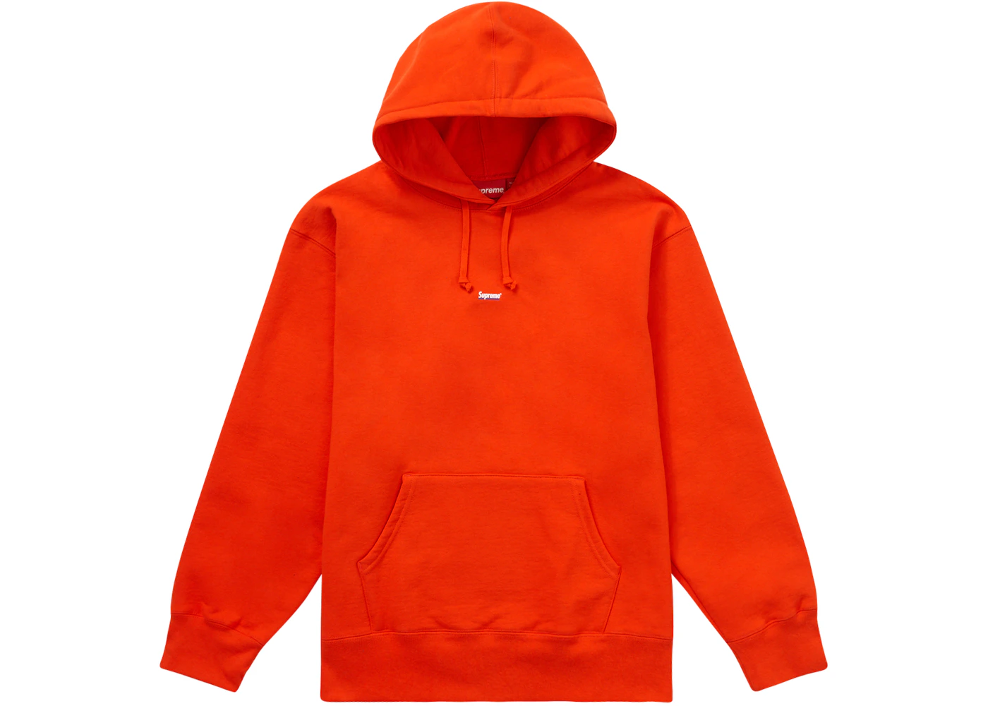 Supreme Underline Hooded Sweatshirt Bright Orange Men's - FW22 - US