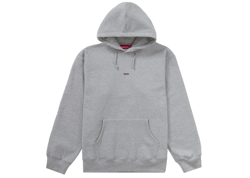 Supreme Underline Hooded Sweatshirt Heather Grey Men's - FW22 - US