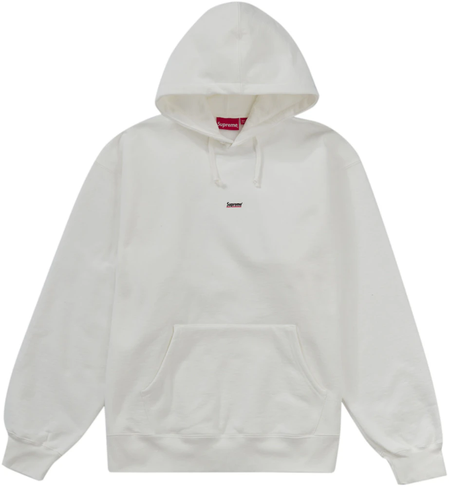 Supreme Underline Hooded Sweatshirt White Men's - FW22 - US