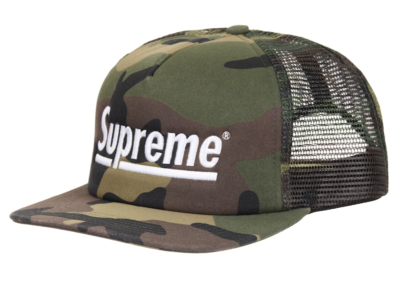 ★24AW WEEK5★Supreme Underline Mesh Back 5-Panel Supreme Underline Mesh Back 5-panel Camo