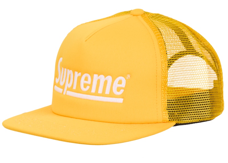 Supreme Underline Mesh Back 5-Panel Gold - FW24 - US