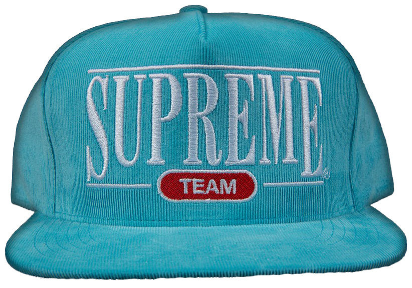 Supreme University 5 Panel Hat Light Blue - SS16 - US