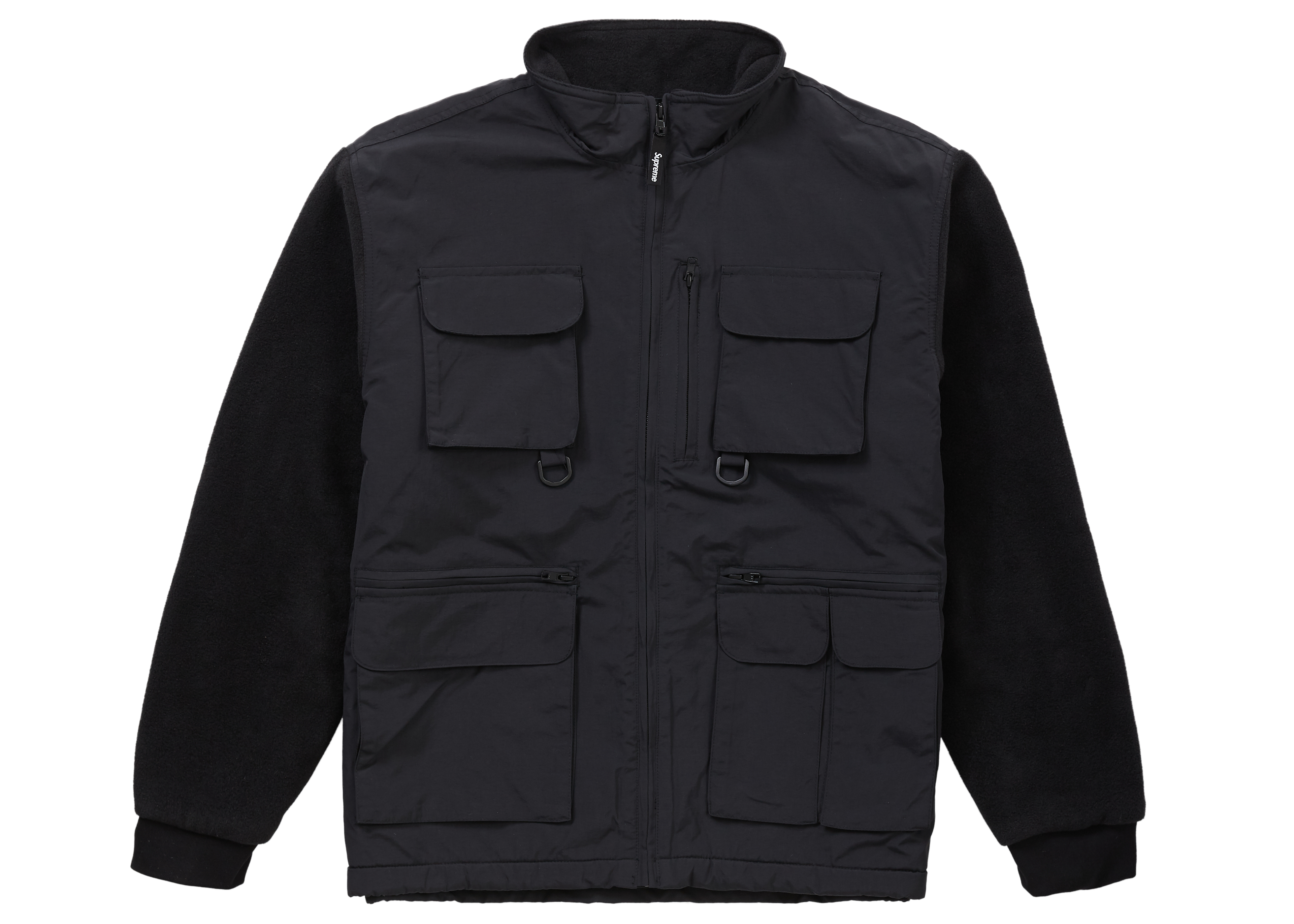 Supreme Upland Fleece Jacket Black