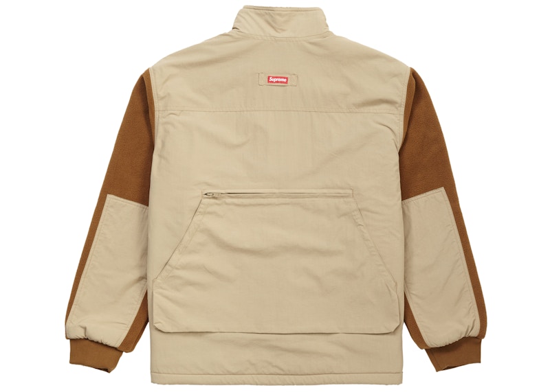 Supreme Upland Fleece Jacket Light Brown Men's - FW19 - GB