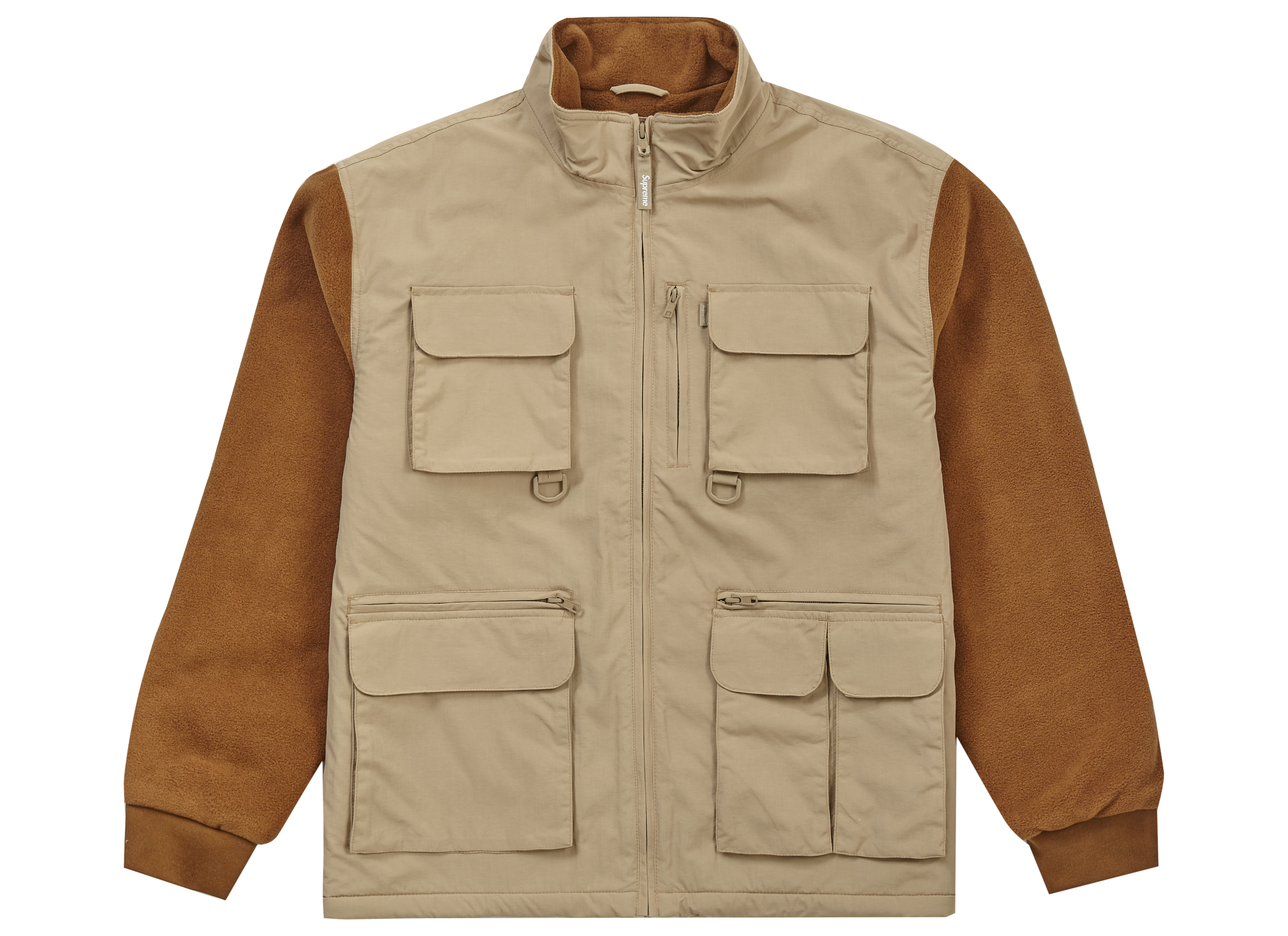 Supreme Upland Fleece Jacket Light Brown - FW19 Men's - US