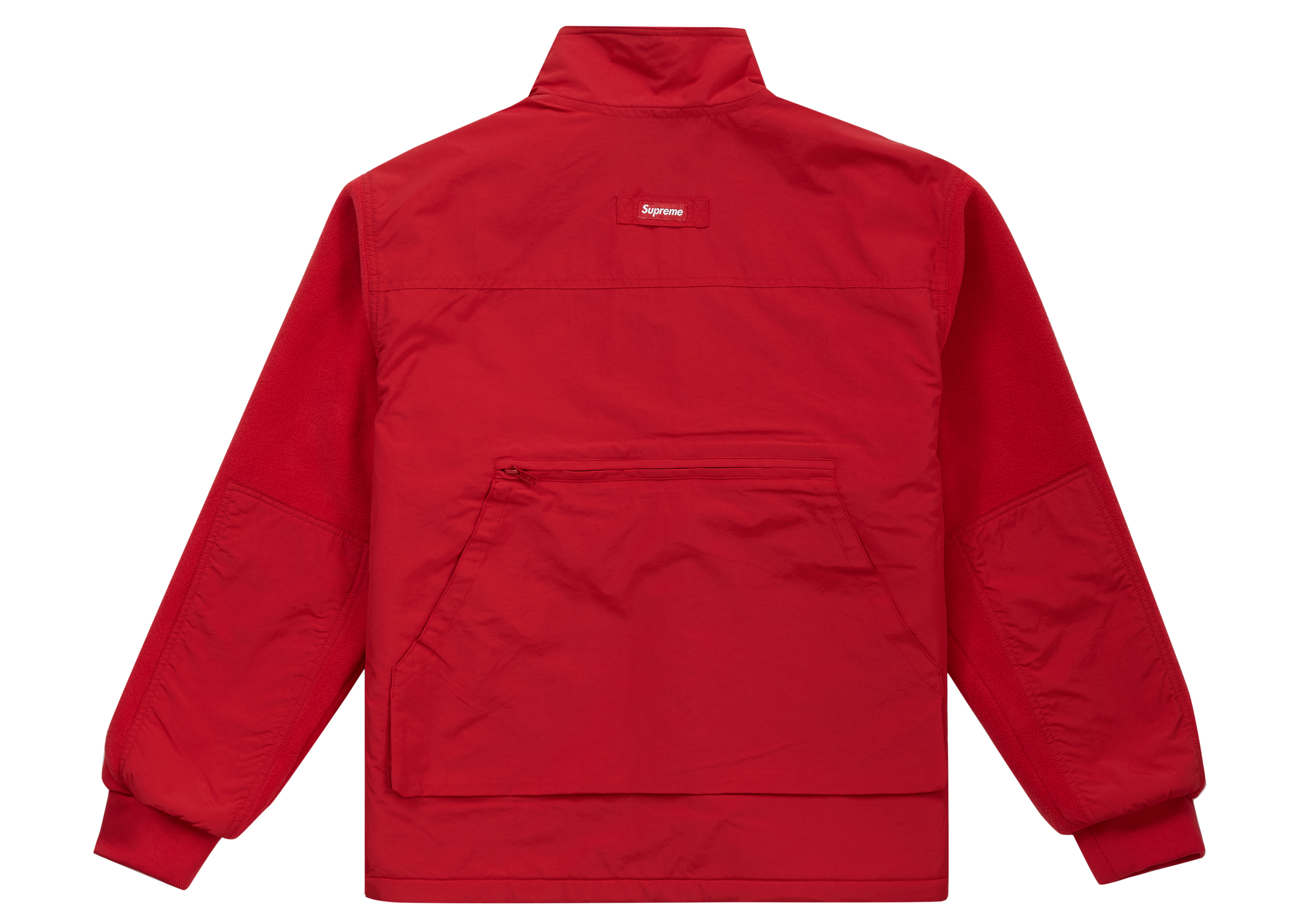 Supreme Upland Fleece Jacket Red Men's - FW19 - US