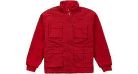 Supreme Upland Fleece Jacket Red