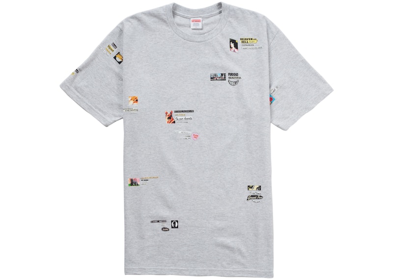 Supreme still life tee ash grey on sale