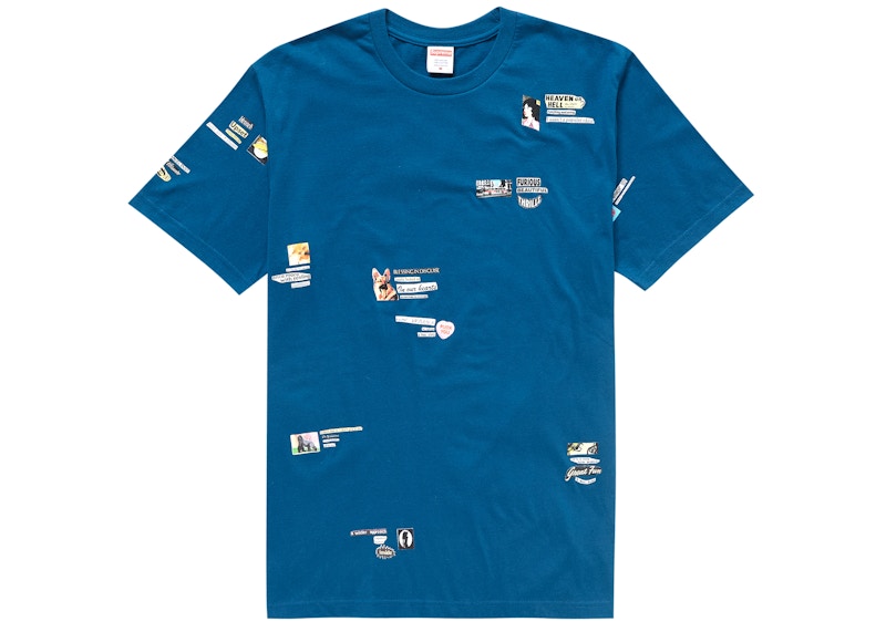 トップス Supreme Upset Tee Indigo Supreme Upset Tee Indigo Men's - FW24 - US