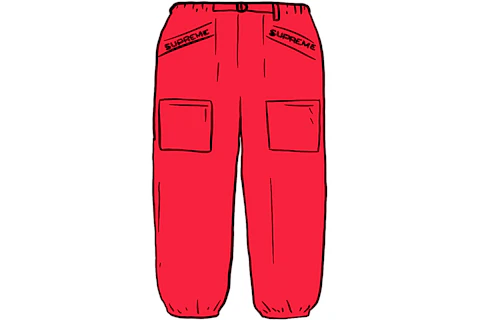 Supreme Utility Belted Pant Bright Red - SS20 - CN