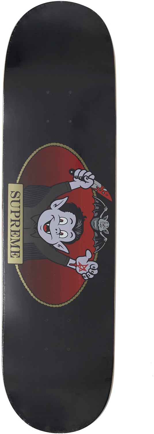 Supreme Vampire Boy Skateboard Black - SS21