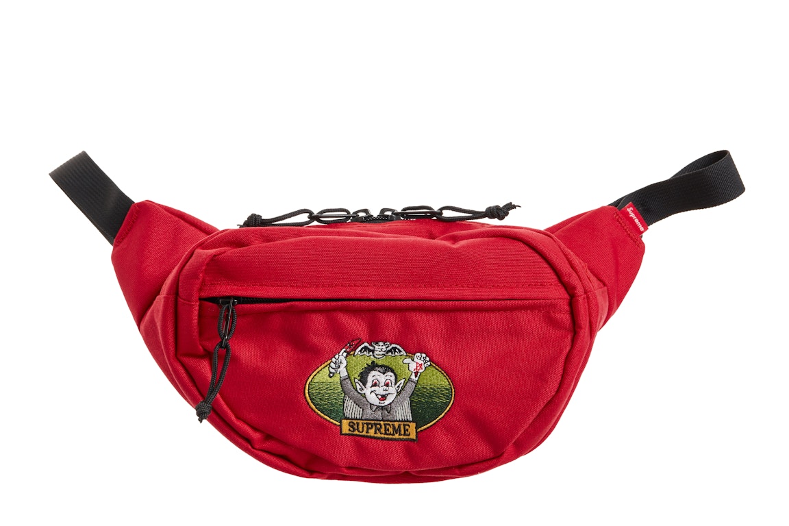 Pre-owned Supreme Vampire Boy Waist Bag Red