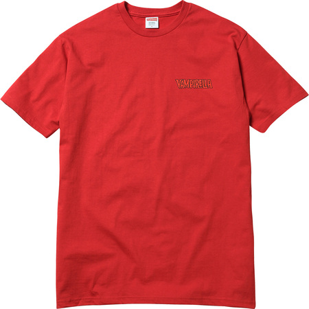 Supreme Vampirella Card Tee Red Men's - SS17 - US