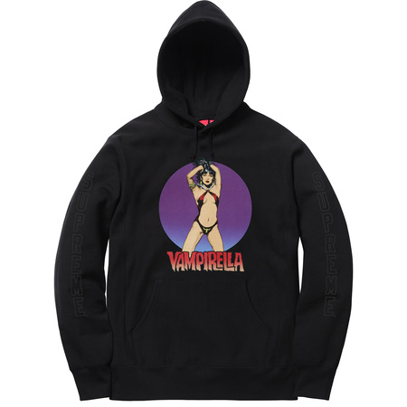 Supreme Vampirella Hooded Sweatshirt Black - SS17 Men's - US