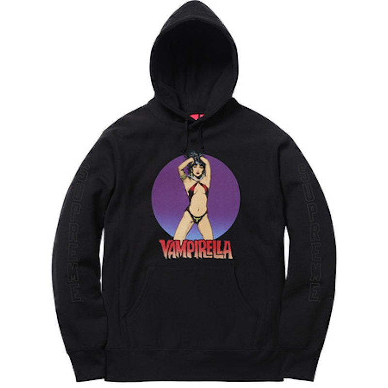 SUPREME VAMPIRELLA HOODED SWEATSHIRT