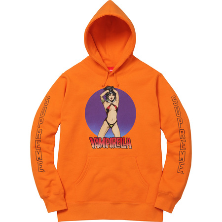 Supreme Vampirella Hooded Sweatshirt Orange