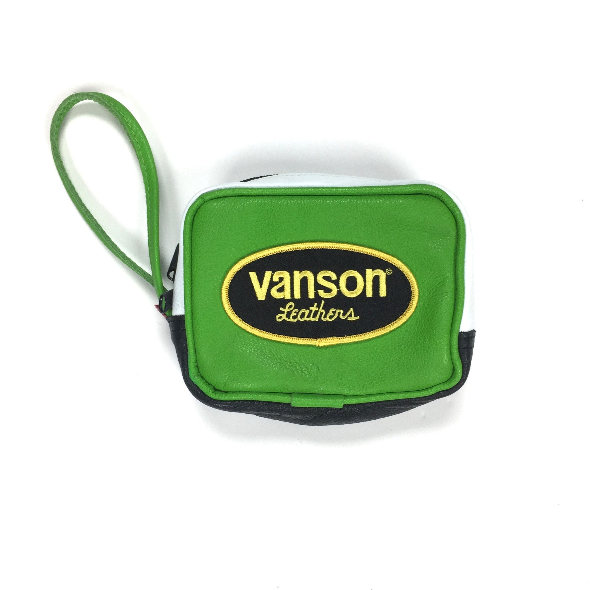 Supreme Vanson Leather Wristbag Green - SS17 - US