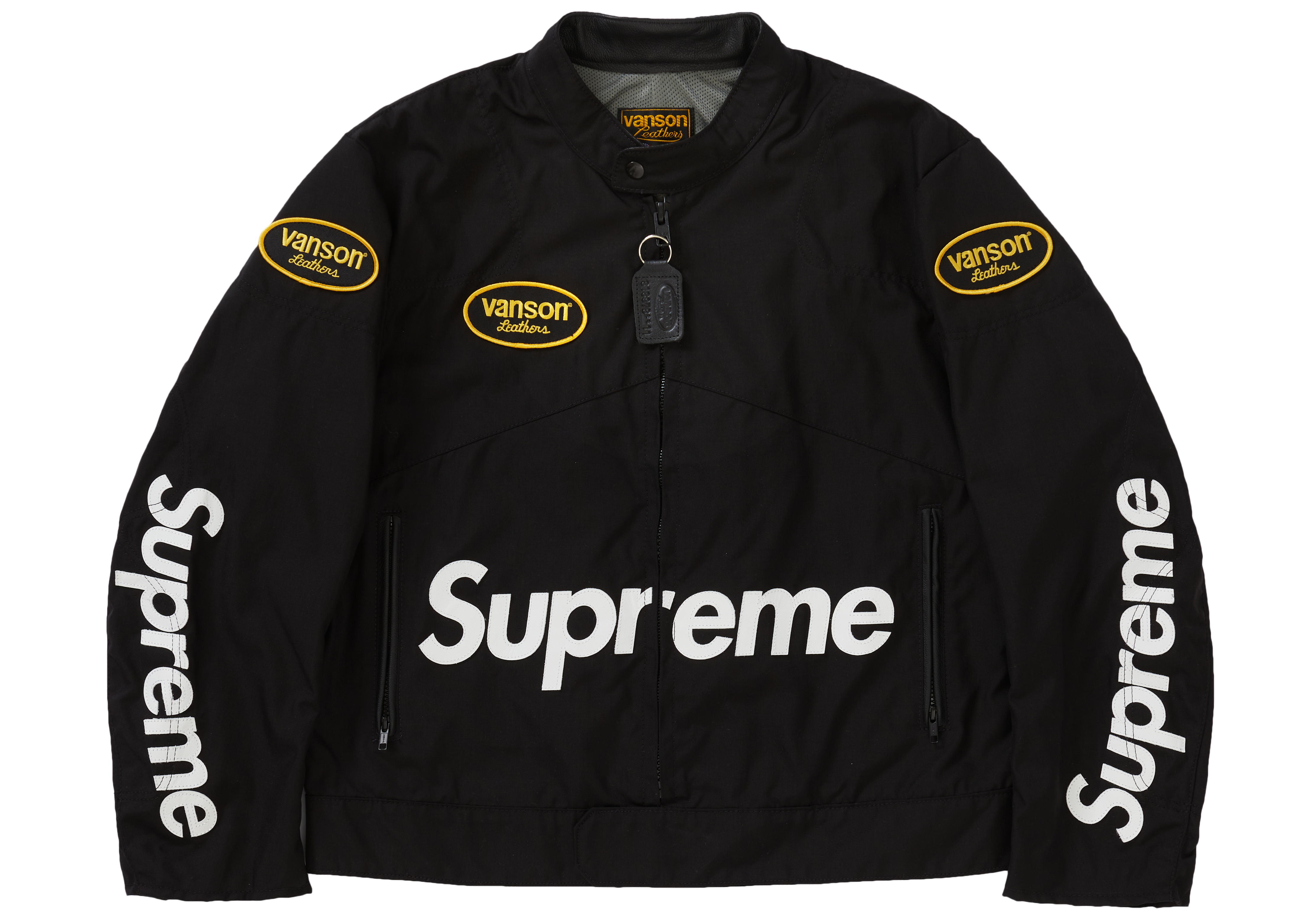 Supreme Vanson Leathers Cordura Jacket Black