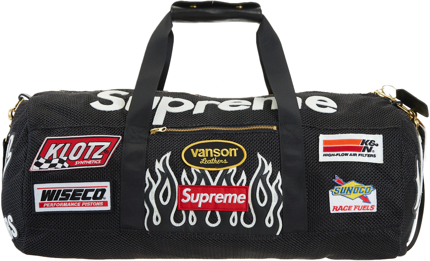 Supreme Mesh Duffle Bag Black SS23