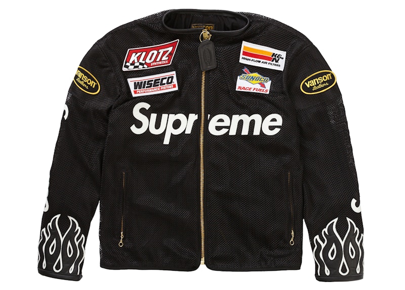 Supreme Vanson Leathers Cordura Jacket - ライダースジャケット