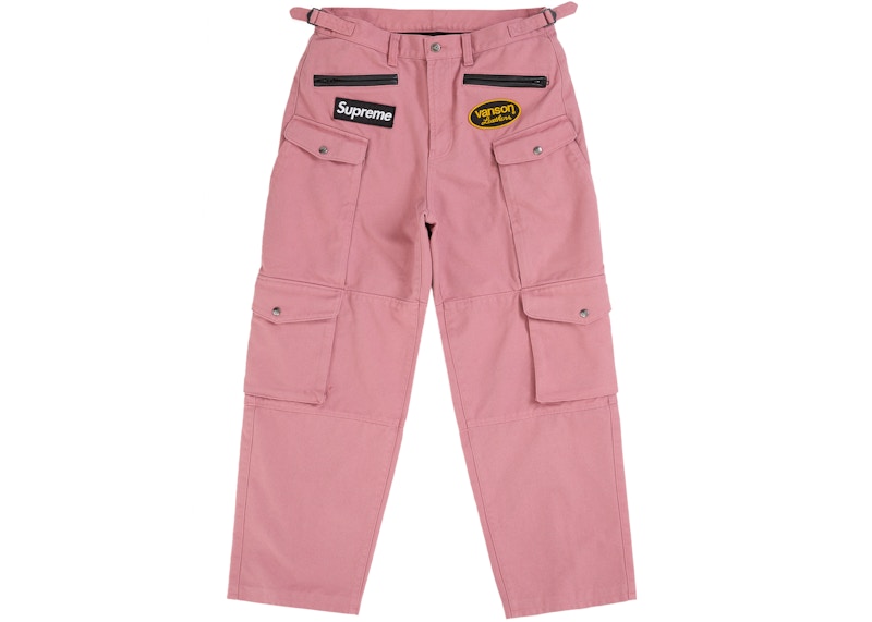 Supreme Cargo Pant ピンクデジカモ 17aw Washed Flight Satin Cargo Pant - fall/winter 2024 - Supreme