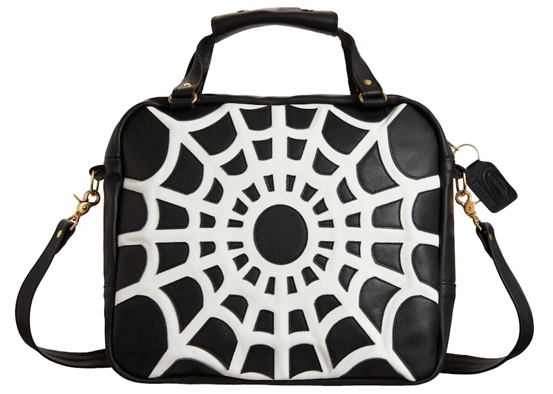 Supreme Vanson Leathers Spider Web Bag Black SS21 JP