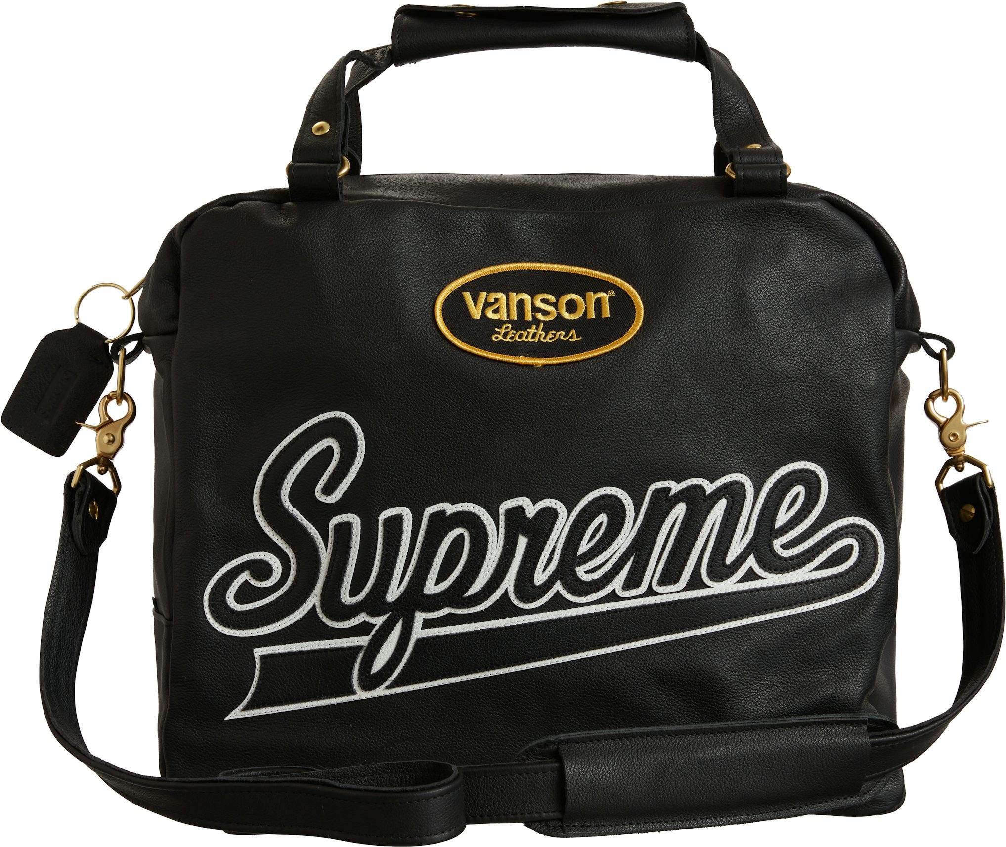 Supreme x Vanson Leather Cordura Denim Jacket Unisex Size S
