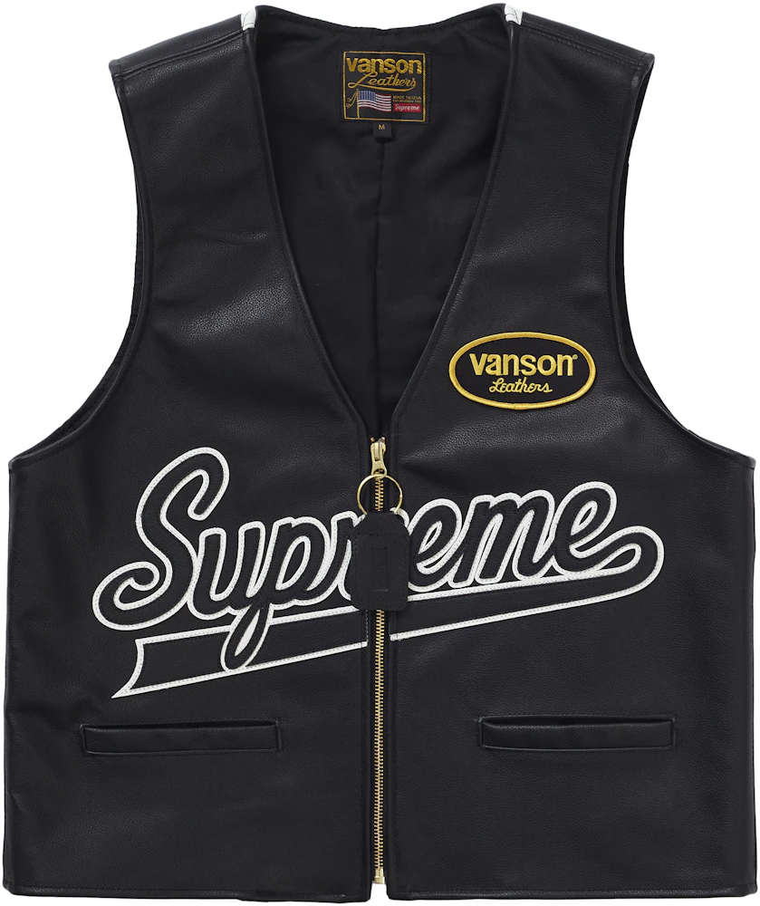 Supreme Vanson Leathers Cordura Jacket Red Men's - SS21 - US