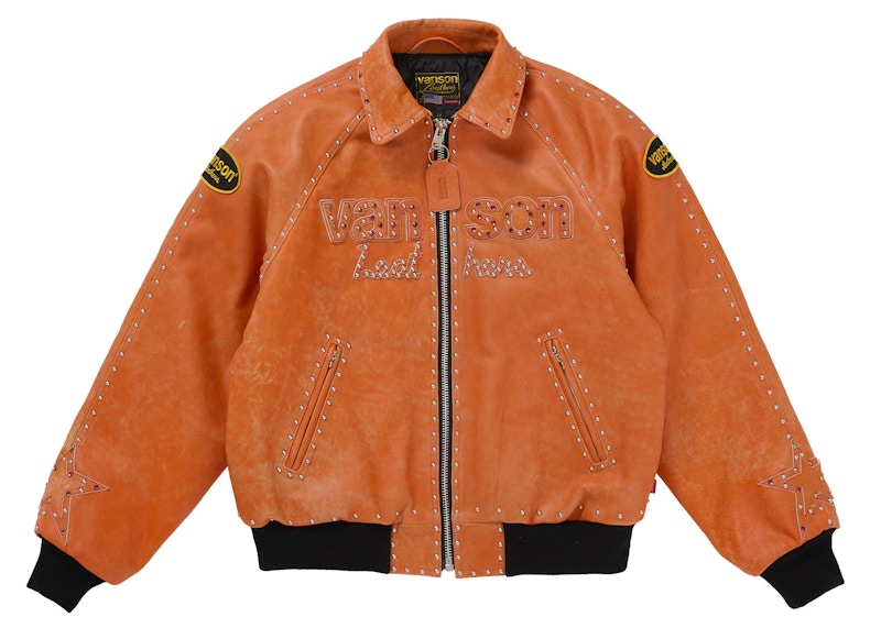 ［S］Supreme / Vanson b.b. Simon レザージャケット Supreme Vanson Leathers b.b. Simon Jacket (FW25) - $2498