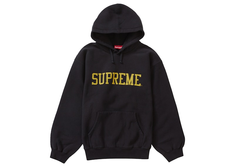 色BlackSupreme Varsity Hooded Sweatshirt Mサイズ