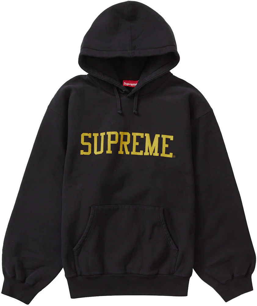 Supreme Varsity Hooded Sweatshirt Black