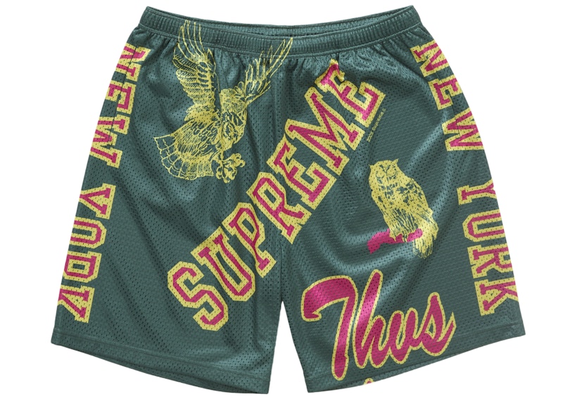 Supreme Dyed Basketball Short Green FW20 Size XL | eBay