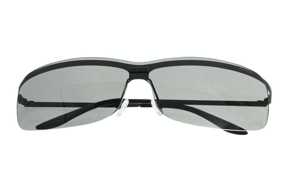 Pre-owned Supreme Velo Sunglasses Black