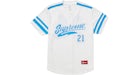 Maglia da baseball Supreme Velour Bianco