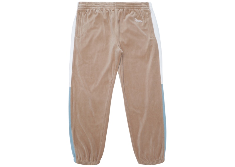 Supreme Velour Pant Tan Men's - SS18 - US