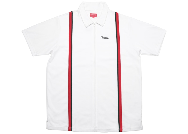 Supreme Velour Warm Up White 男士- SS18 - TW