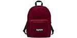 Supreme Velvet Backpack Red Leopard