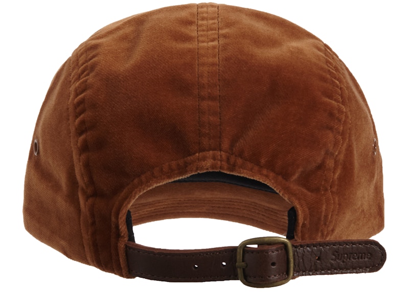 Supreme Velvet Camp Cap (FW20) Brown - FW20 - US