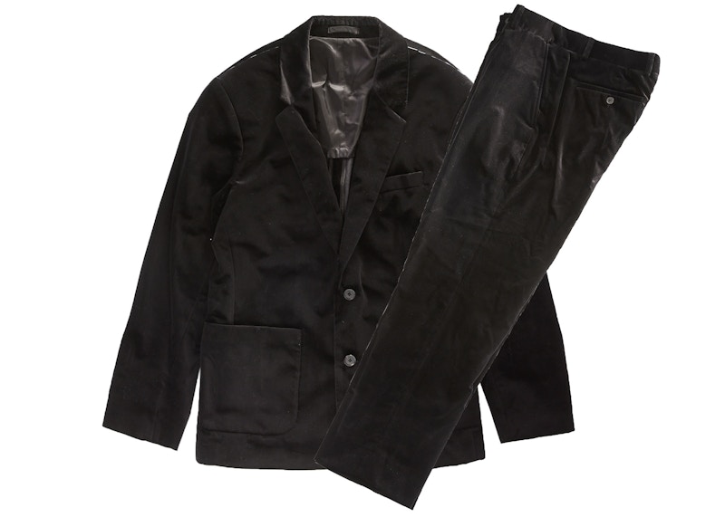 23FW Supreme Velvet Suit Black mサイズ | shop.spackdubai.com