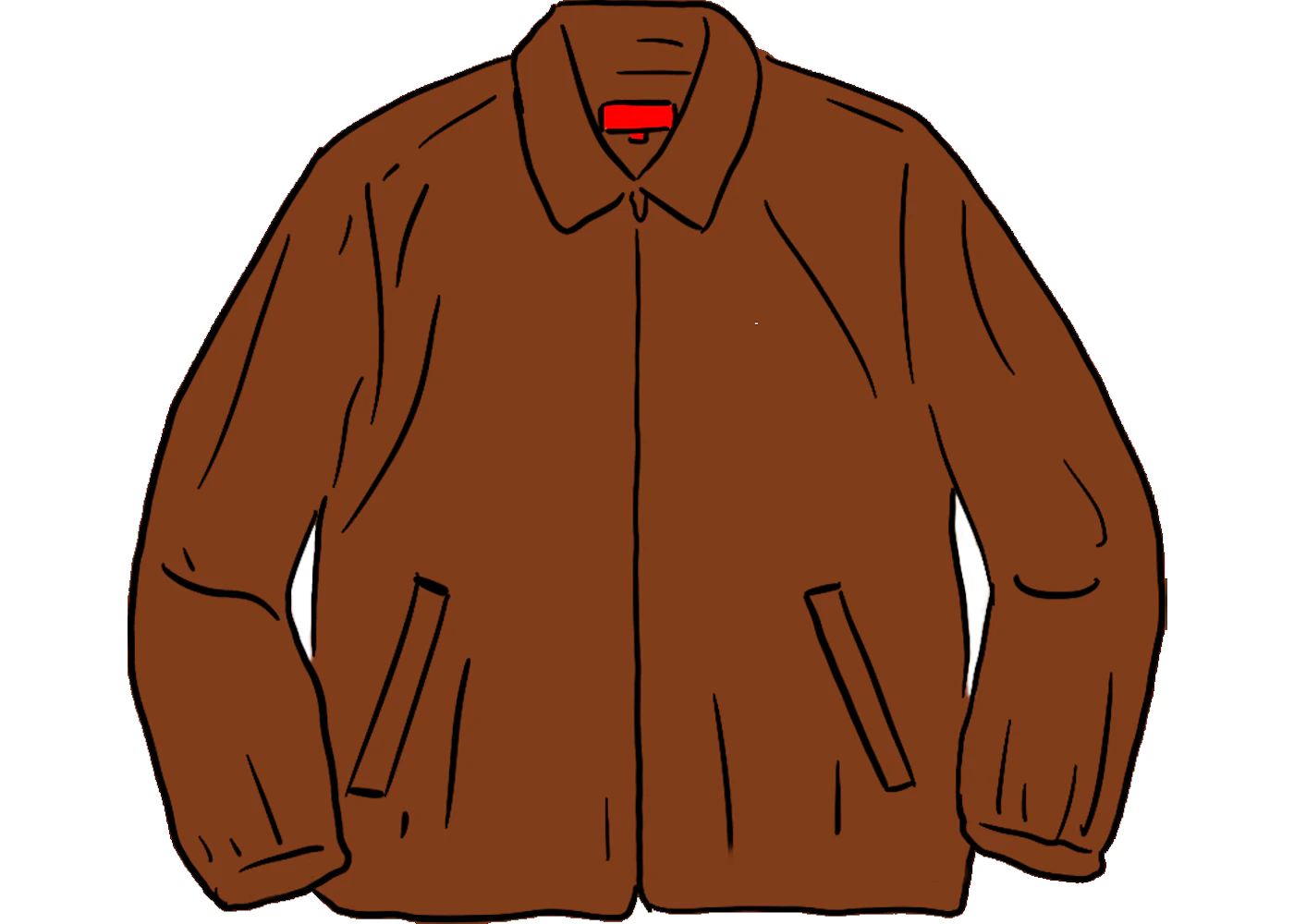 Supreme Velvet Work Jacket Brown - FW20 Men's - US