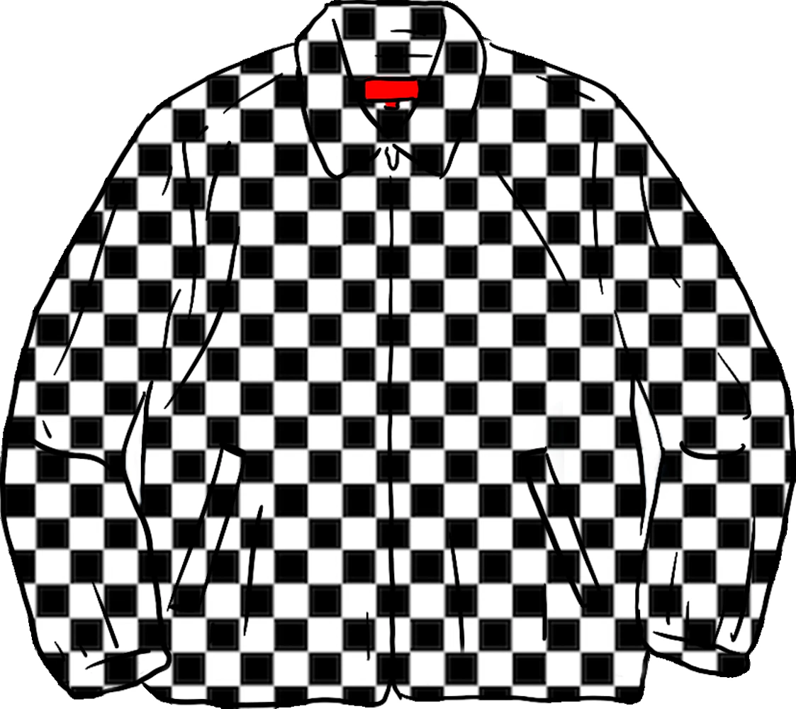 Supreme Velvet Work Jacket Checkerboard - FW20 Men's - US