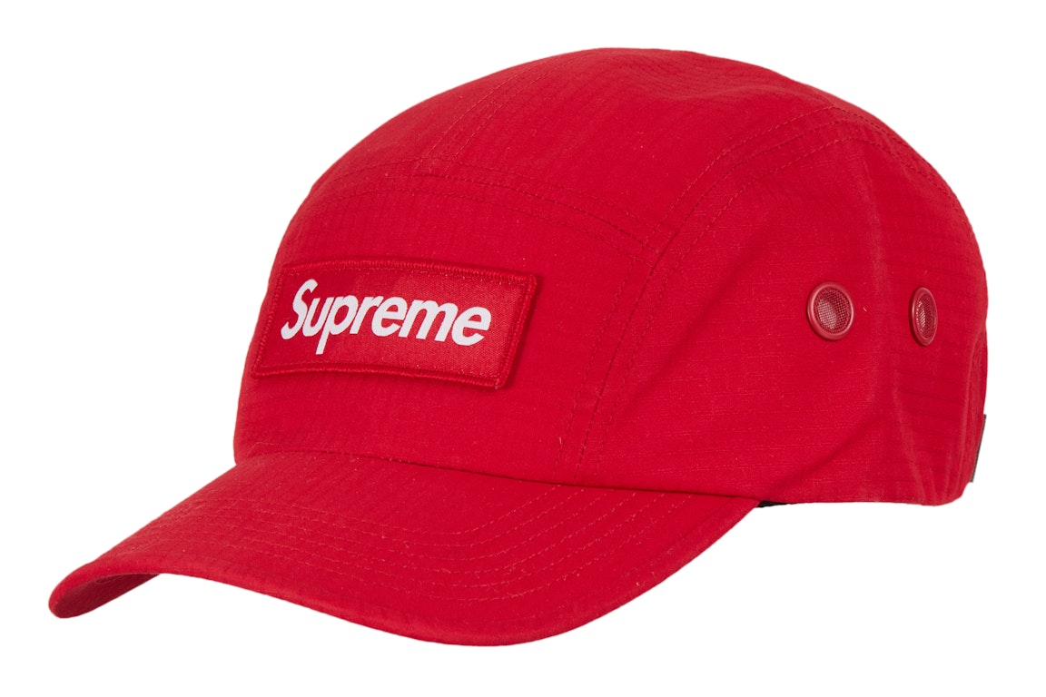 Pre-owned Supreme Ventile Camp Cap (ss23) Red