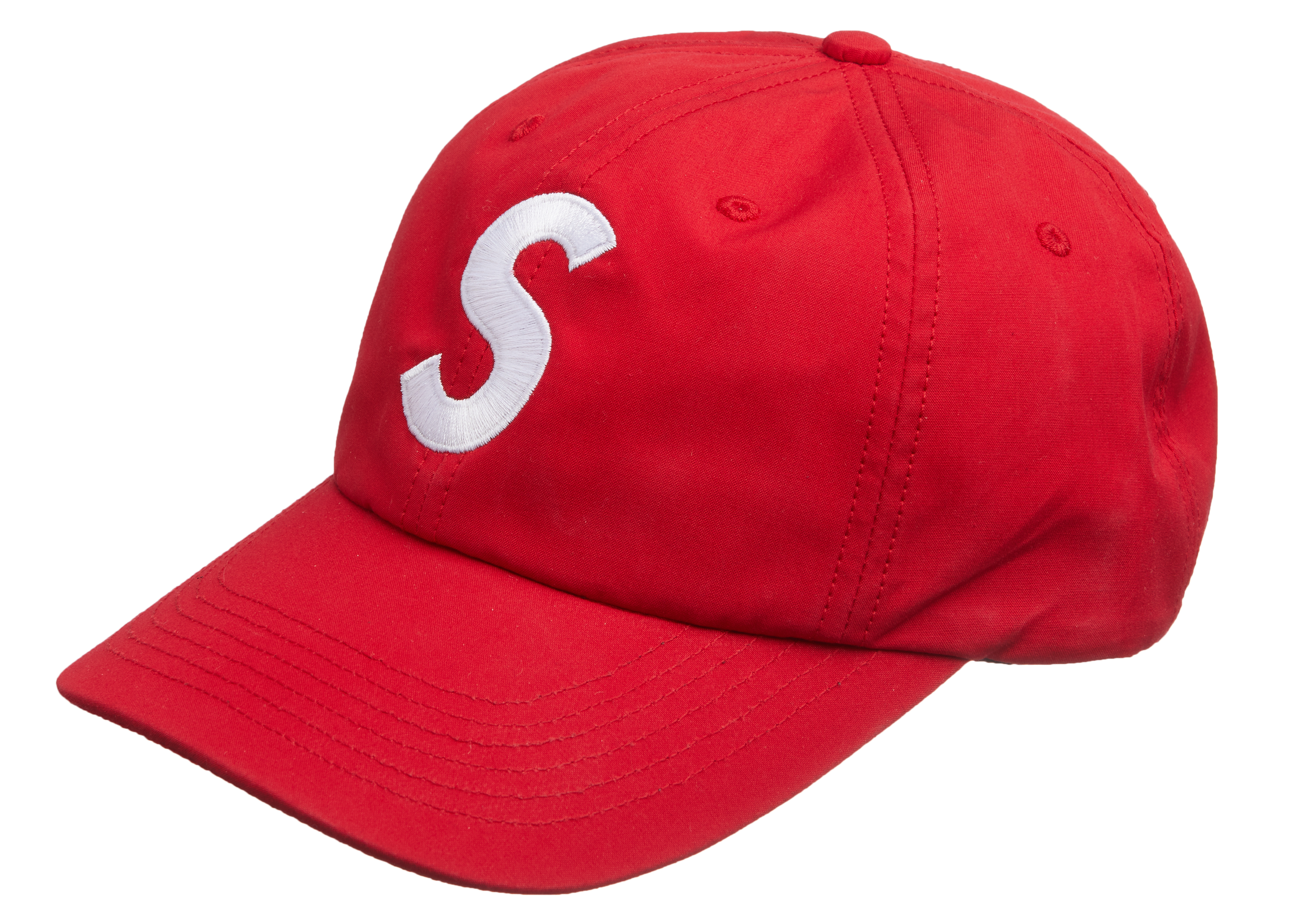 Supreme Ventile S Logo 6-Panel (FW21) Red