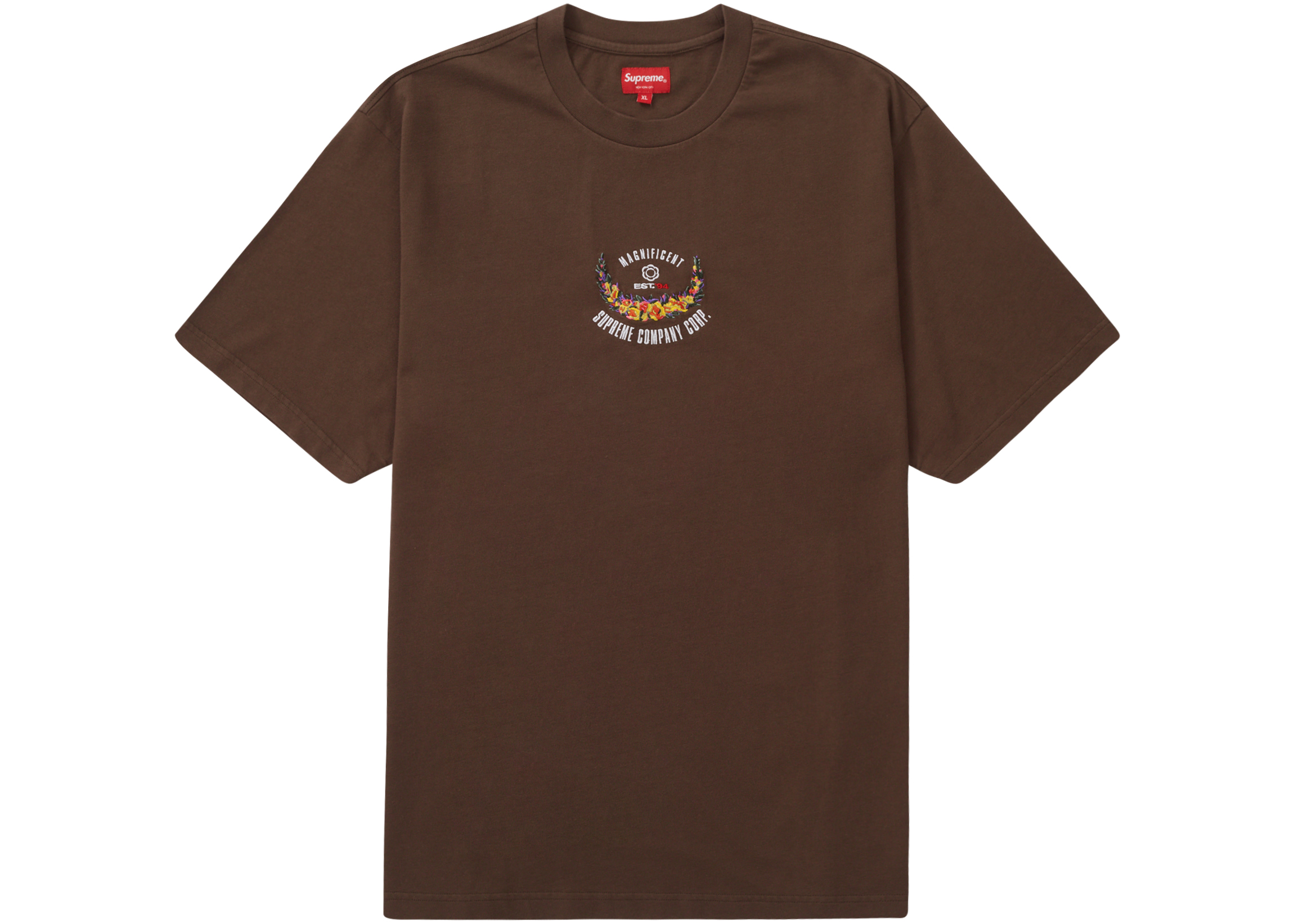 送料0円】 新品！ Supreme Victory S/S Top brown Mサイズ Tシャツ ...