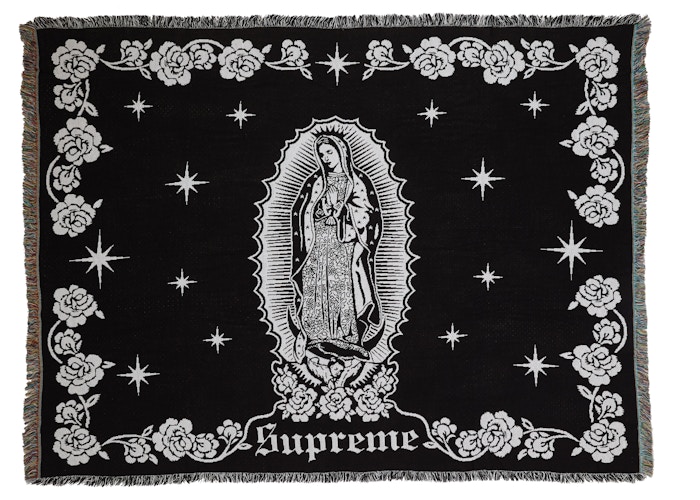 Https Stockxcom Supreme Virgin Mary Blanket Black Https Stockxcom Supreme Virgin Mary Blanket Black
