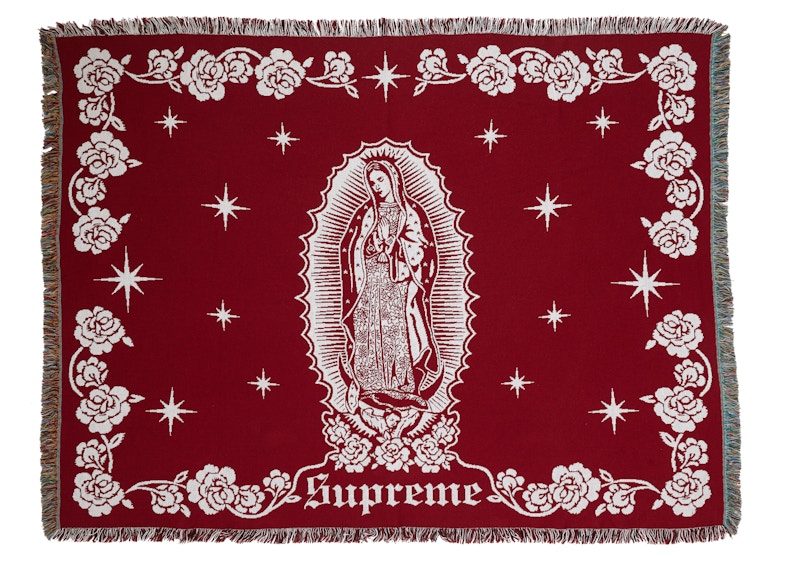 Supreme Virgin Mary Blanket Red - FW18 - JP