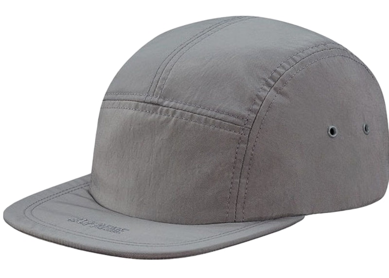 Supreme Visor Embroidery Camp Cap Grey - FW15 - US