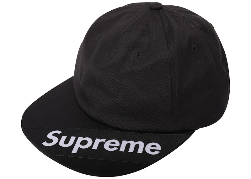 Supreme Cordura Teflon Label 6-Panel Black Men's - FW21 - US