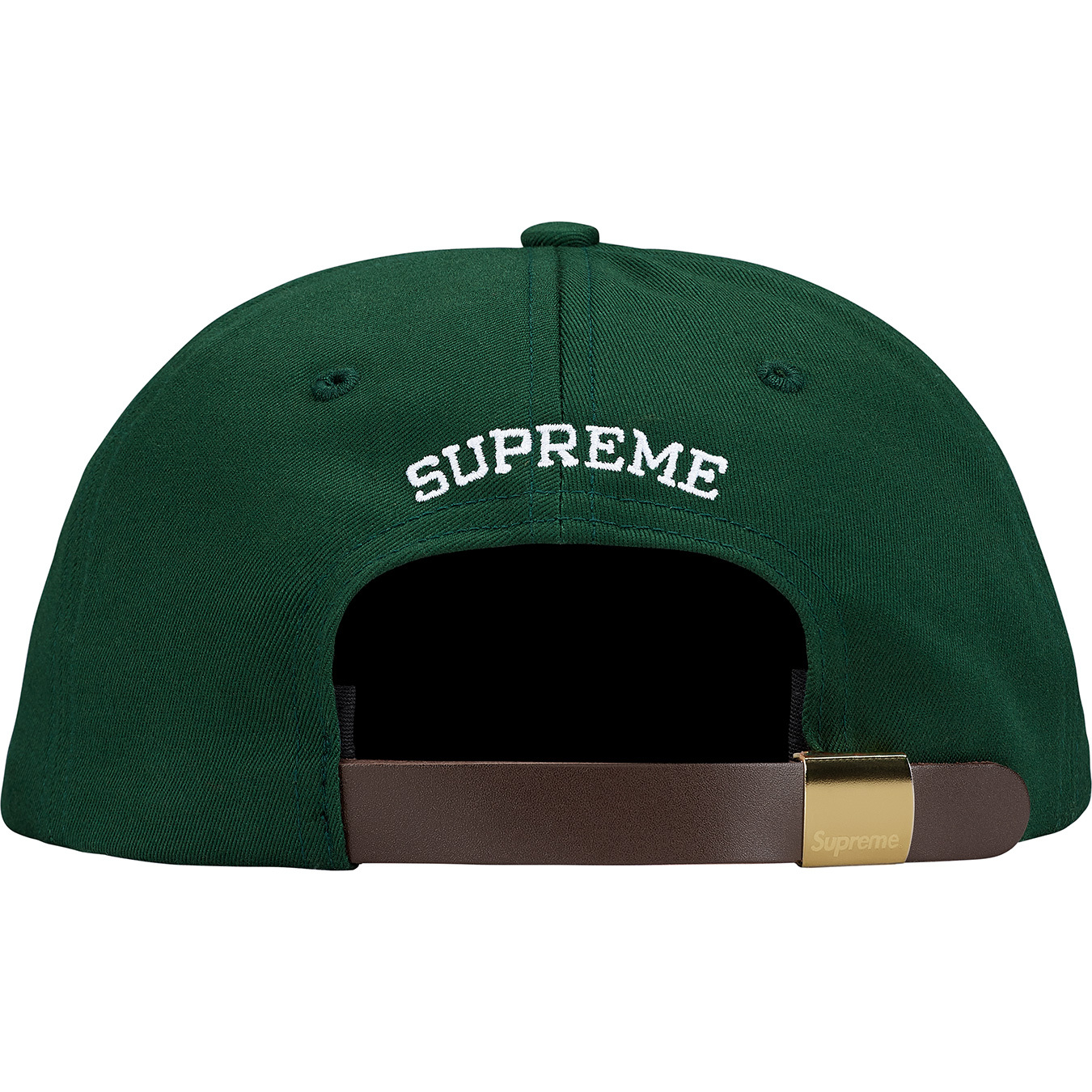 Supreme Visor Label 6-Panel Dark Green